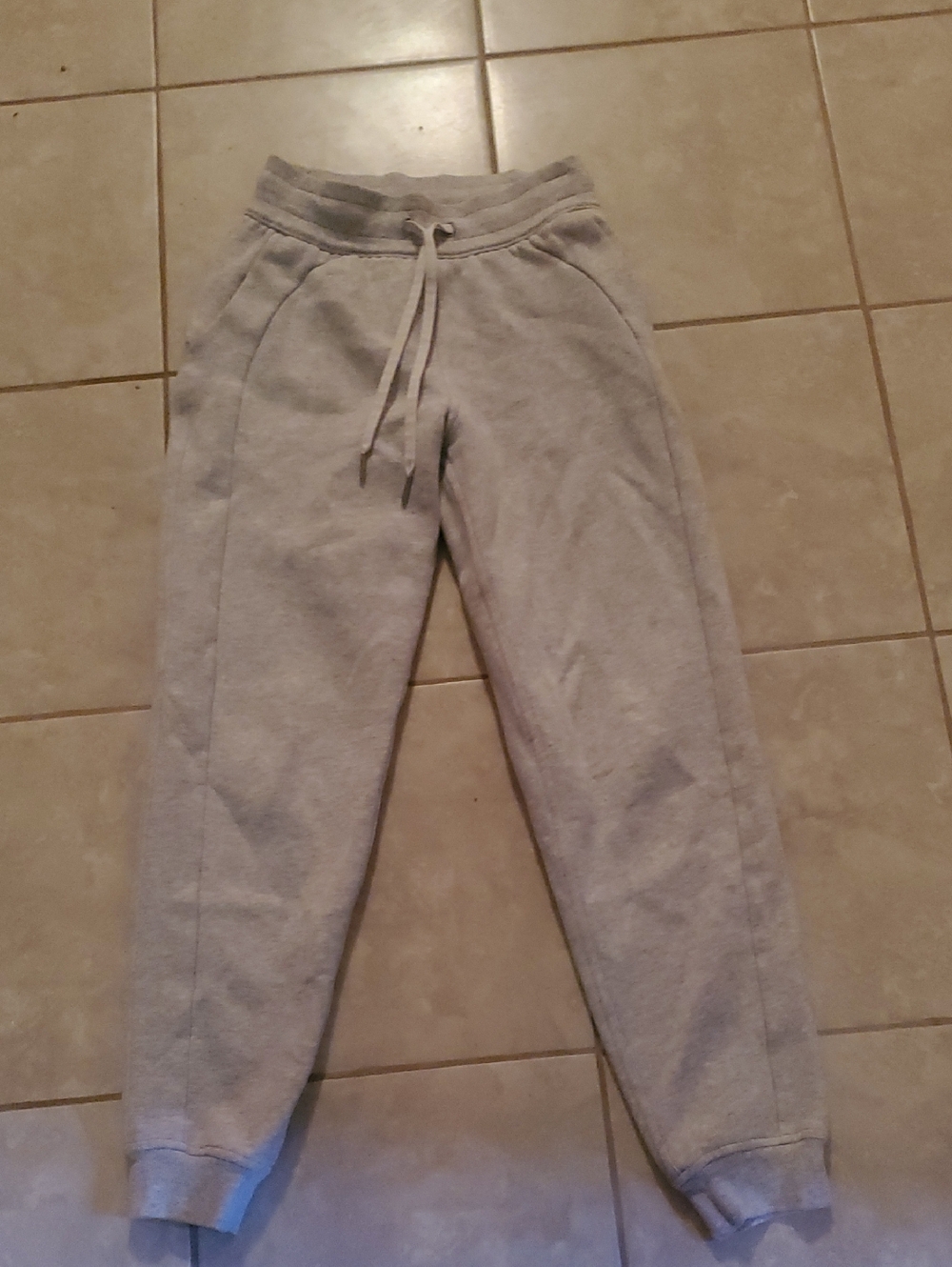 lululemon athletica Light Gray Track Joggers
